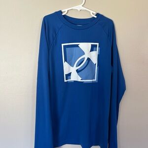 Under Amor blue logo shirt
